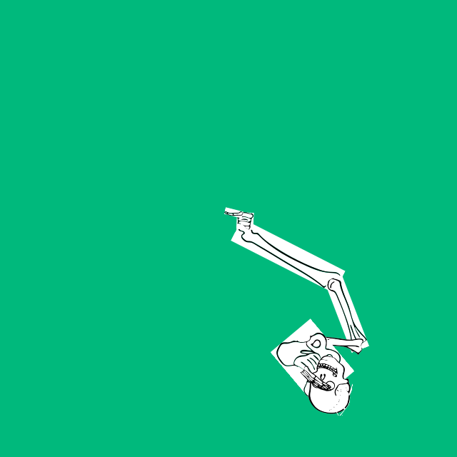 Dem bones dem bones dem – dry bones!