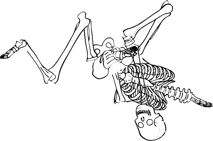 Dem bones dem bones dem – dry bones!