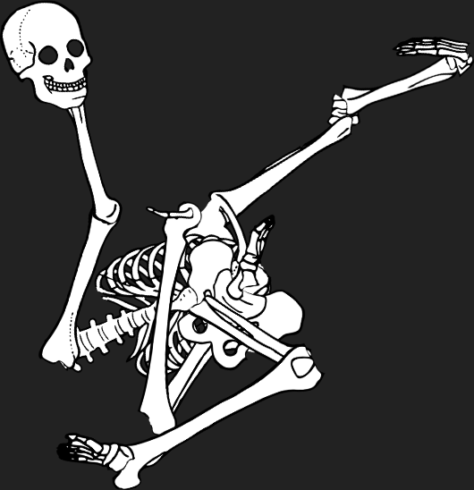 Dem bones dem bones dem – dry bones!