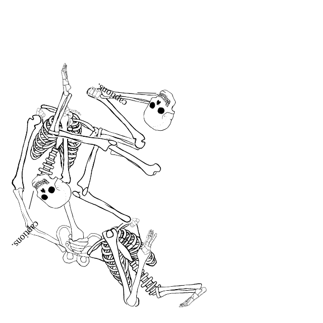 Dem bones dem bones dem – dry bones!