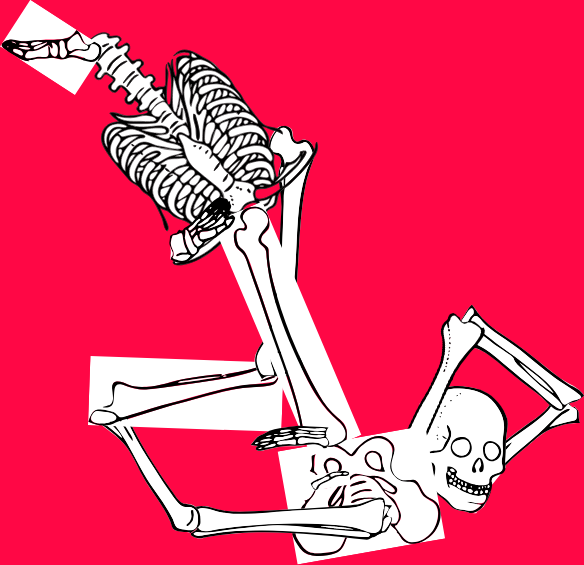 Dem bones dem bones dem – dry bones!