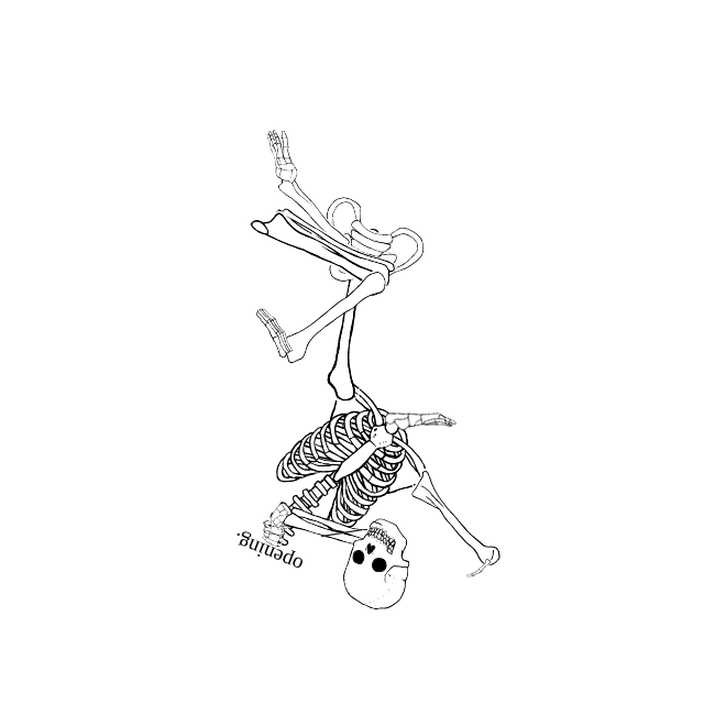 Dem bones dem bones dem – dry bones!