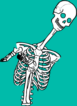 Dem bones dem bones dem – dry bones!