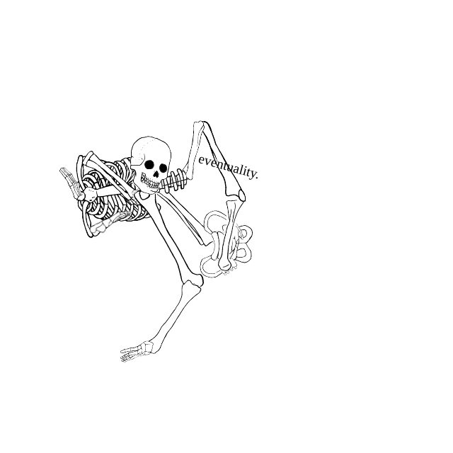 Dem bones dem bones dem – dry bones!