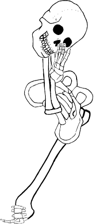 Dem bones dem bones dem – dry bones!