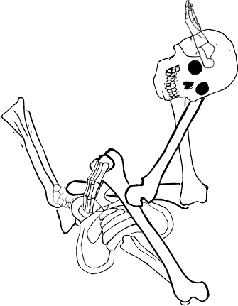 Dem bones dem bones dem – dry bones!