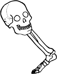Dem bones dem bones dem – dry bones!