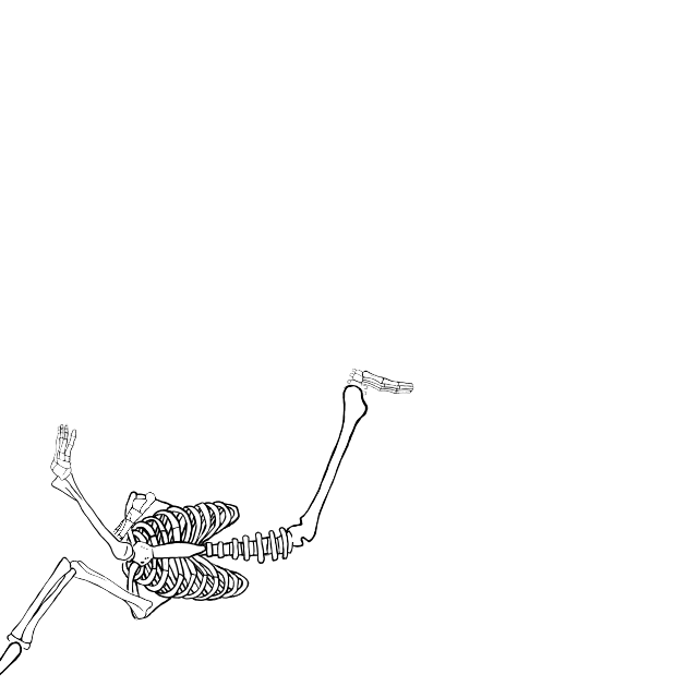 Dem bones dem bones dem – dry bones!