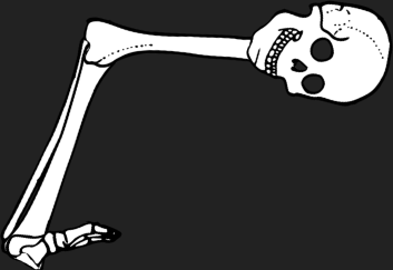 Dem bones dem bones dem – dry bones!