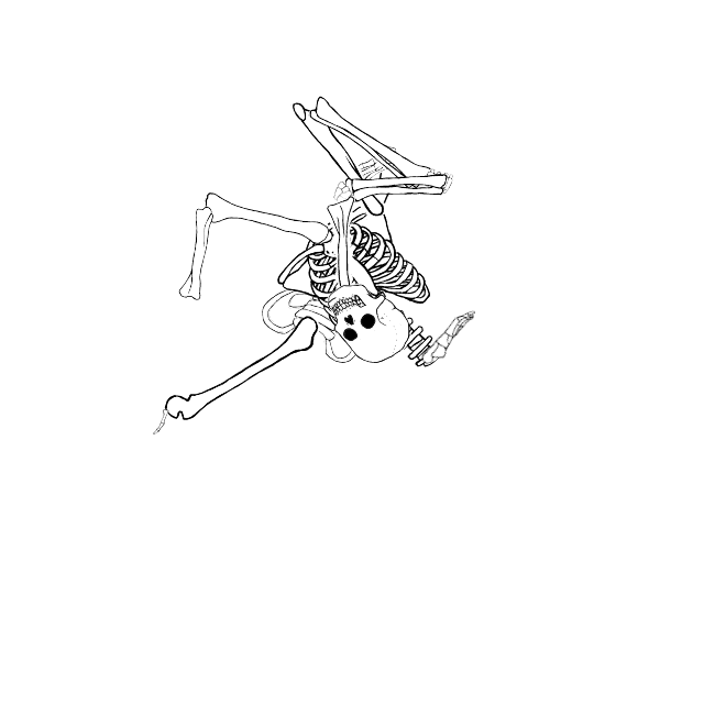 Dem bones dem bones dem – dry bones!