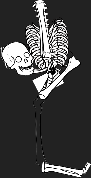 Dem bones dem bones dem – dry bones!
