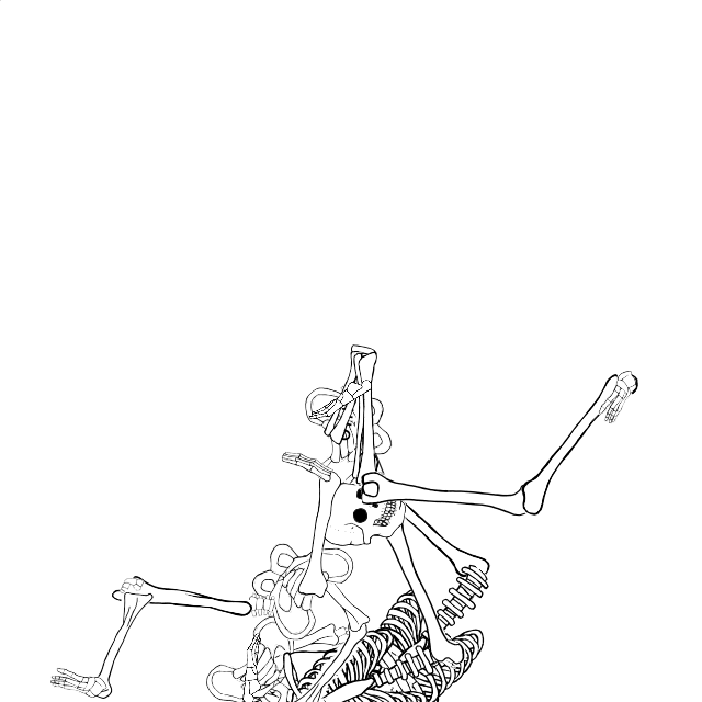 Dem bones dem bones dem – dry bones!