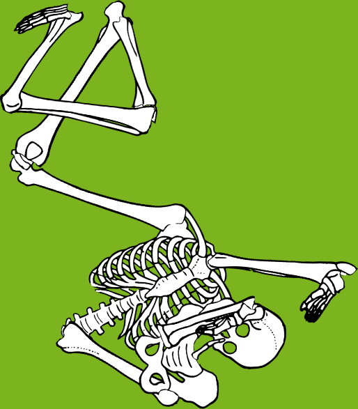 Dem bones dem bones dem – dry bones!