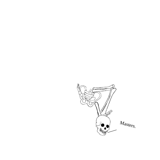 Dem bones dem bones dem – dry bones!