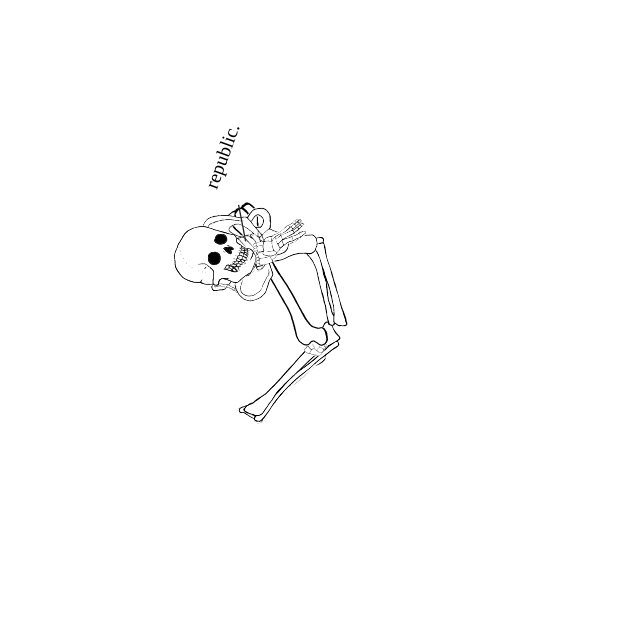 Dem bones dem bones dem – dry bones!