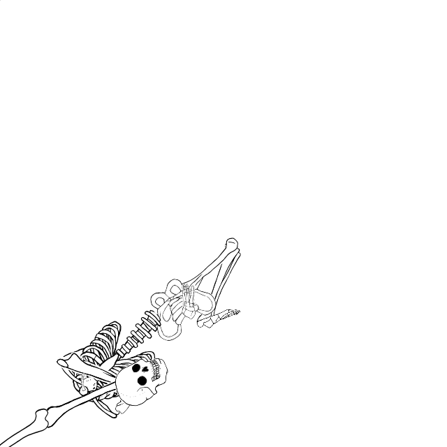 Dem bones dem bones dem – dry bones!
