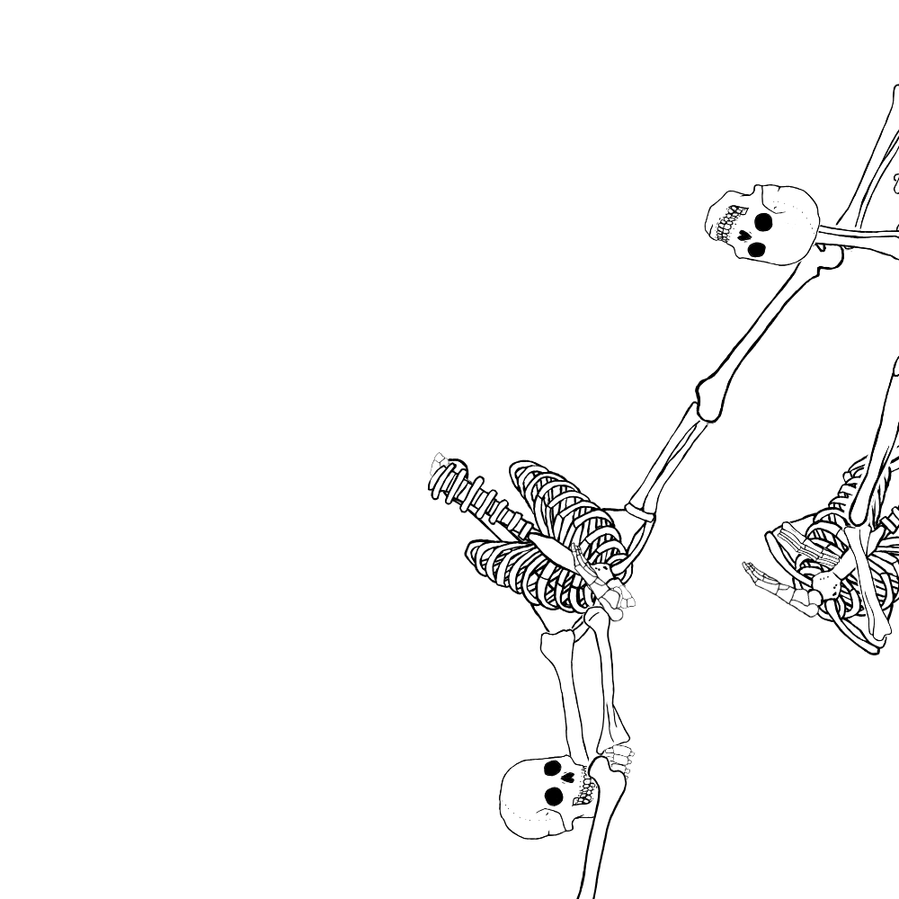 Dem bones dem bones dem – dry bones!