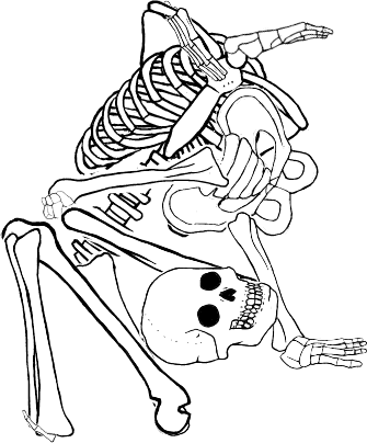 Dem bones dem bones dem – dry bones!