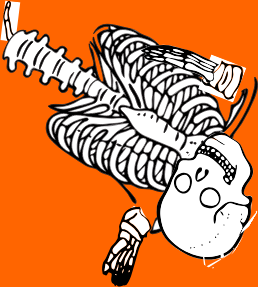 Dem bones dem bones dem – dry bones!