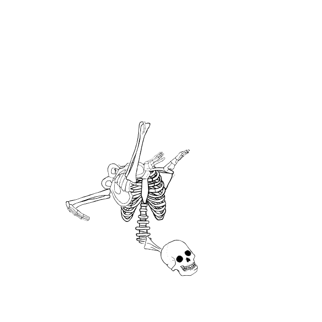 Dem bones dem bones dem – dry bones!