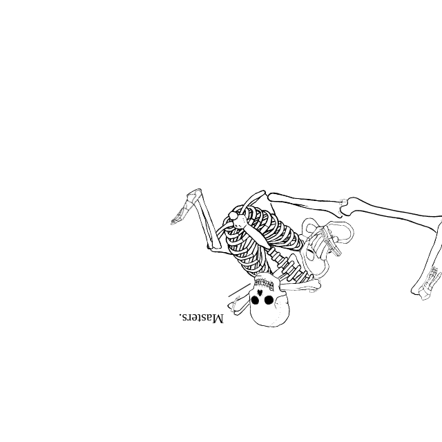 Dem bones dem bones dem – dry bones!