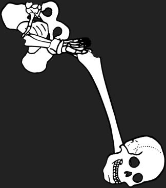 Dem bones dem bones dem – dry bones!