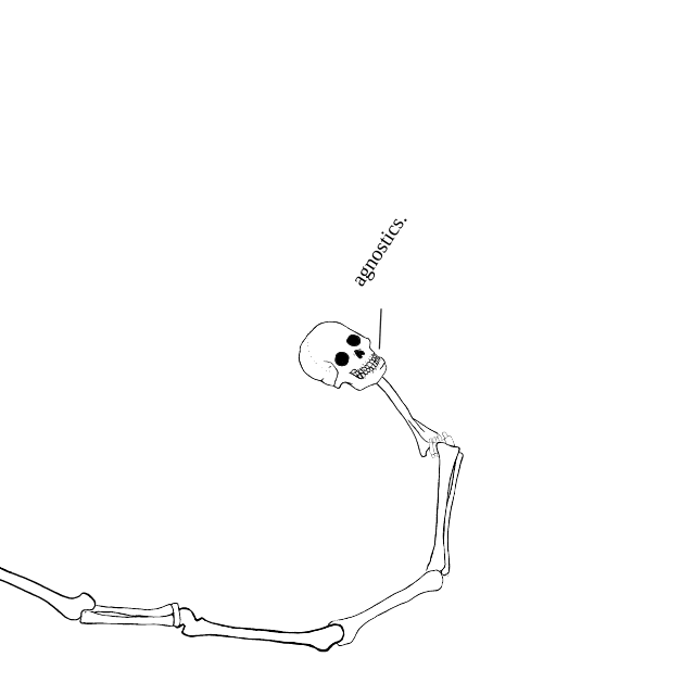 Dem bones dem bones dem – dry bones!