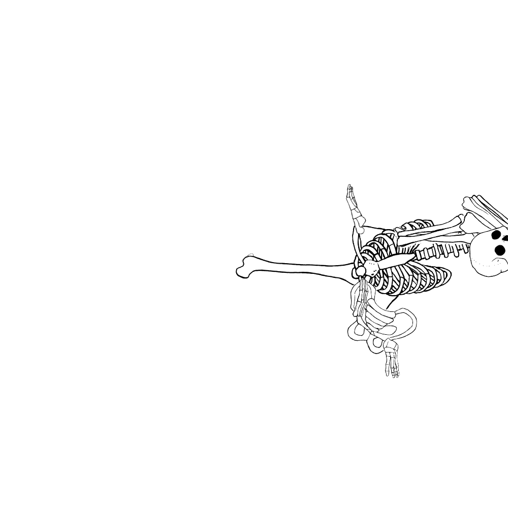 Dem bones dem bones dem – dry bones!