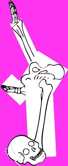 Dem bones dem bones dem – dry bones!