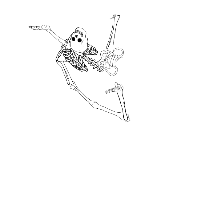 Dem bones dem bones dem – dry bones!