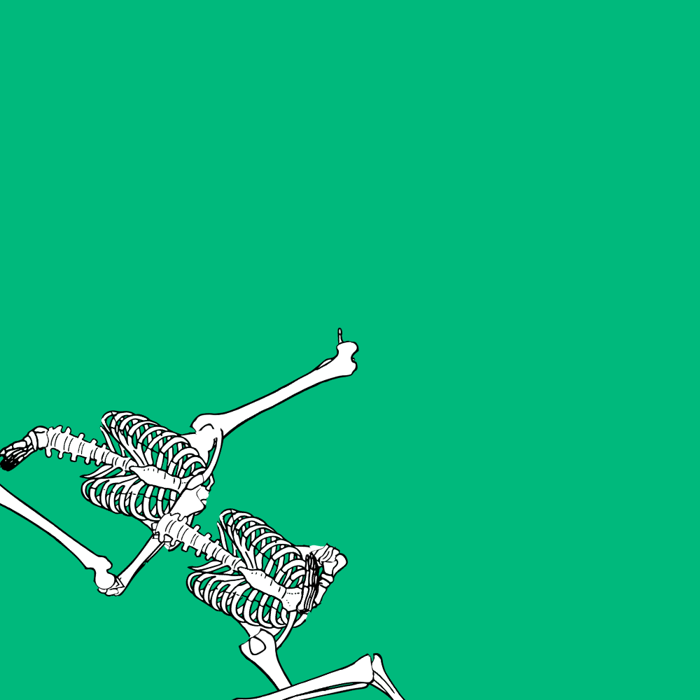 Dem bones dem bones dem – dry bones! Dem bones dem bones dem – extra bones!