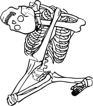 Dem bones dem bones dem – dry bones!