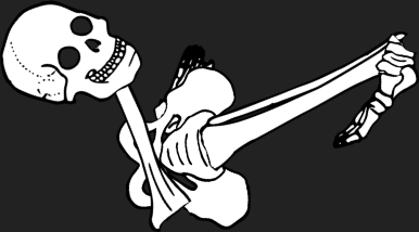 Dem bones dem bones dem – dry bones!