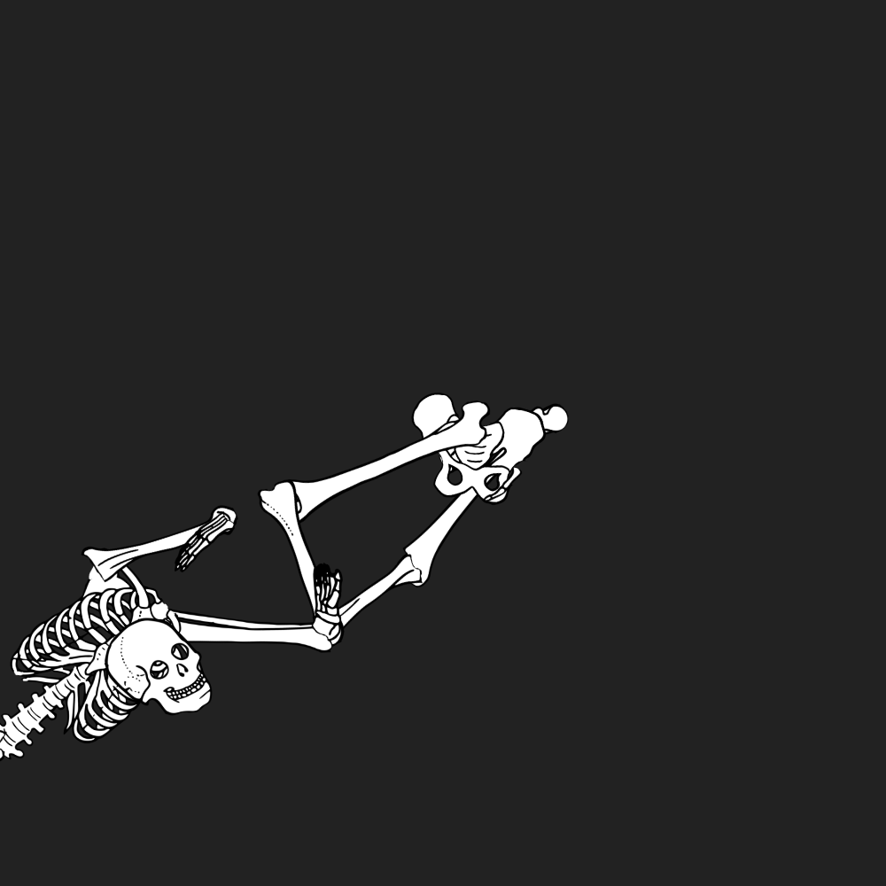 Dem bones dem bones dem – dry bones!