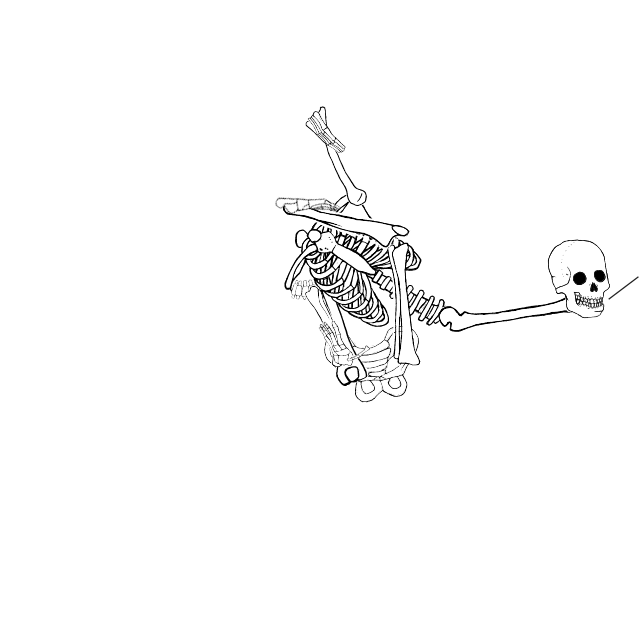 Dem bones dem bones dem – dry bones!