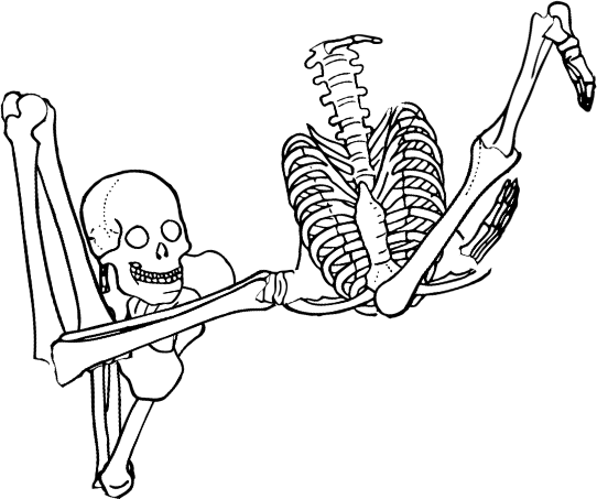Dem bones dem bones dem – dry bones!