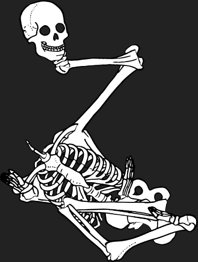 Dem bones dem bones dem – dry bones! Dem bones dem bones dem – extra bones!