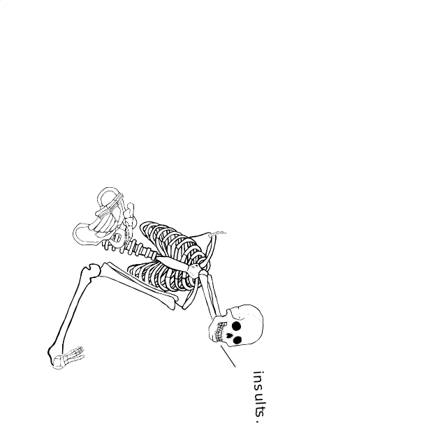 Dem bones dem bones dem – dry bones!