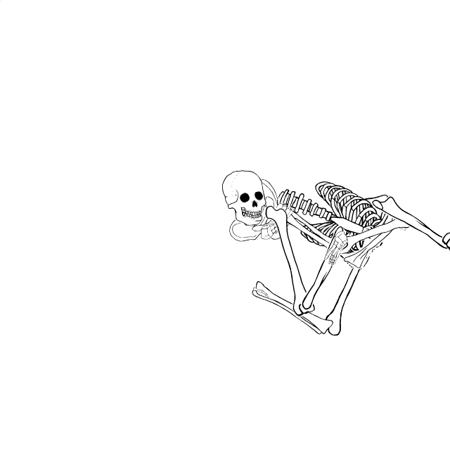 Dem bones dem bones dem – dry bones!