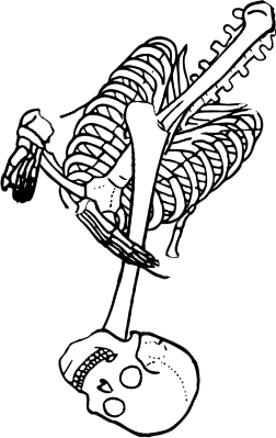 Dem bones dem bones dem – dry bones! Dem bones dem bones dem – extra bones!