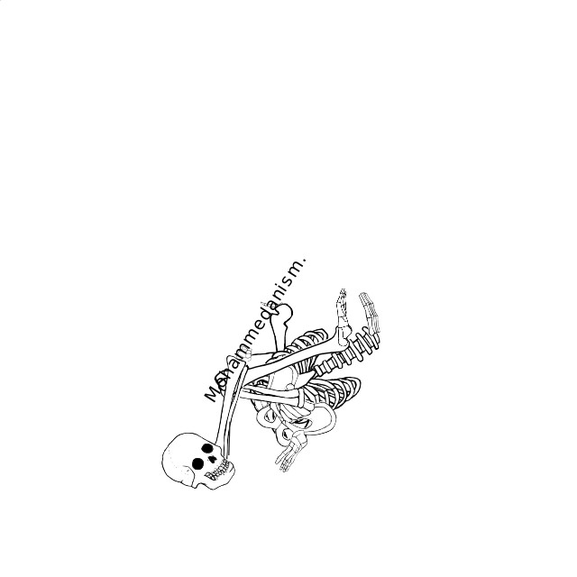 Dem bones dem bones dem – dry bones!