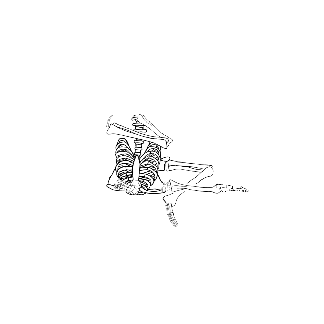 Dem bones dem bones dem – dry bones!