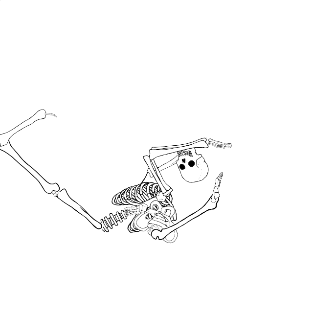 Dem bones dem bones dem – dry bones!
