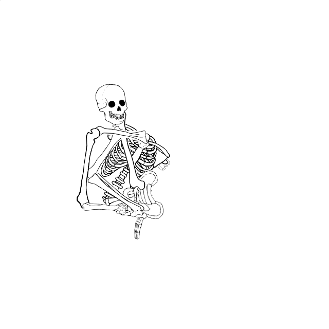 Dem bones dem bones dem – dry bones!
