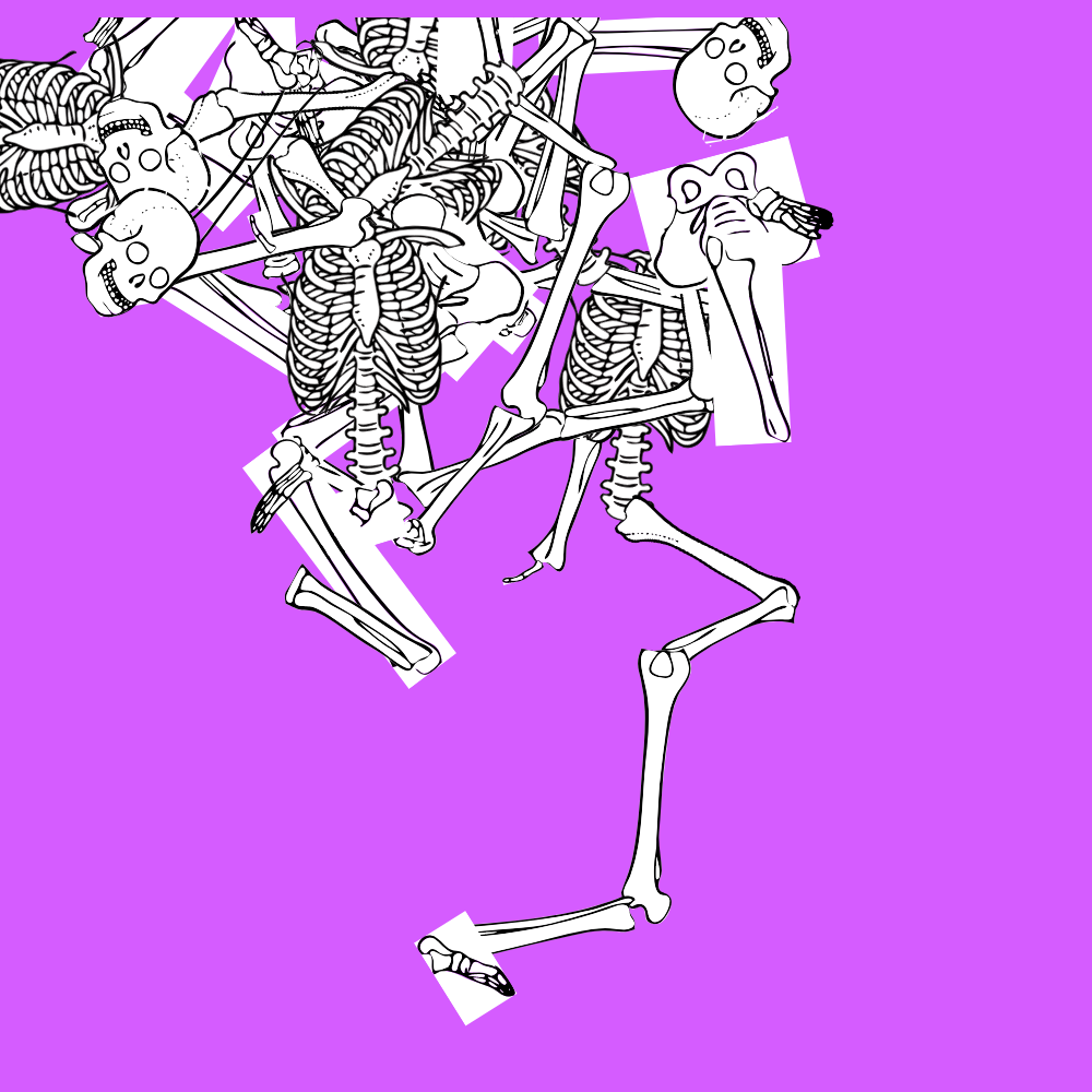 Dem bones dem bones dem – dry bones!