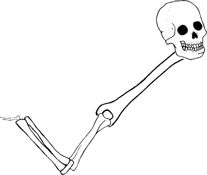Dem bones dem bones dem – dry bones!