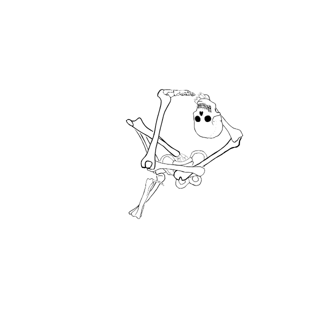 Dem bones dem bones dem – dry bones!