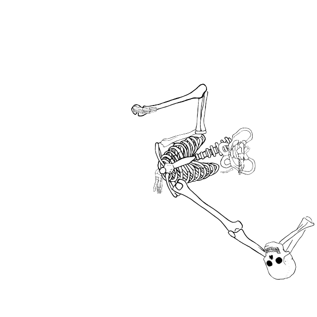 Dem bones dem bones dem – dry bones!