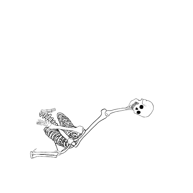 Dem bones dem bones dem – dry bones!