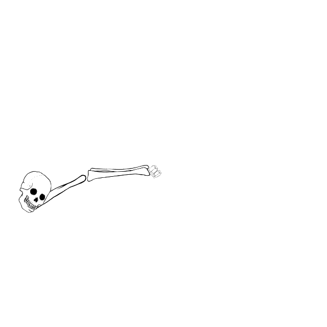 Dem bones dem bones dem – dry bones!